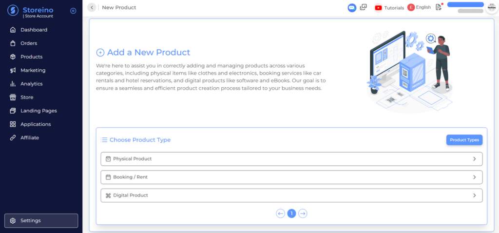 Adding Products to Your Store - Storeino Helper Documentation